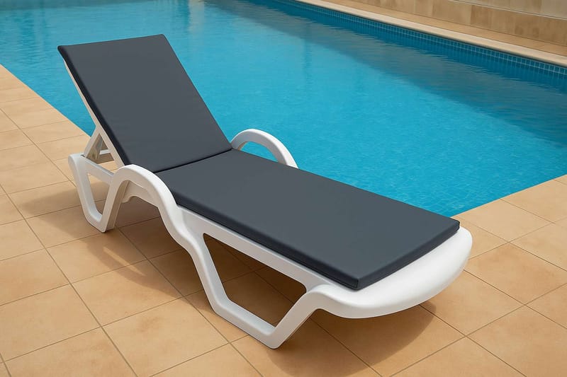 Travos Aurinkotuolin pehmuste - Harmaa - Puutarhakalusteet - Pehmusteet - Aurinkosängyn pehmusteet