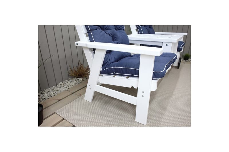 Tuolityyny selkänojalla Malmö Maxi Korkea Selkä, Sininen - Sininen - Puutarhakalusteet - Pehmusteet - Muut pehmusteet