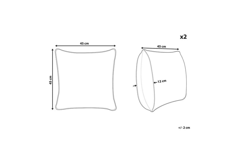 Ulkoilmatyyny Lovoleto 2-pack - Puutarhakalusteet - Pehmusteet - Istuintyyny ulos