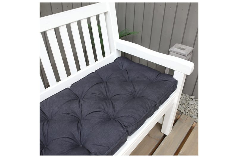 Ulkosohvatyyny Brooklyn 190 cm Musta - Musta - Puutarhakalusteet - Pehmusteet - Sohvatyynyt & penkkityynyt