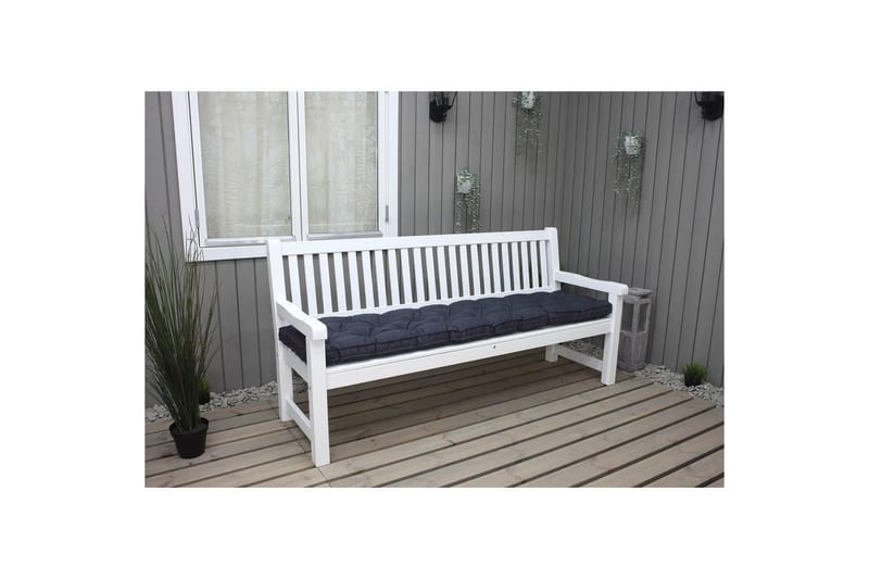 Ulkosohvatyyny Brooklyn 190 cm Musta - Musta - Puutarhakalusteet - Pehmusteet - Sohvatyynyt & penkkityynyt