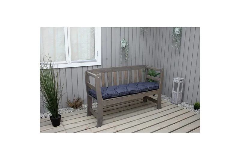 Ulkosohvatyyny Rosenborg 130 cm, musta - Puutarhakalusteet - Pehmusteet - Sohvatyynyt & penkkityynyt