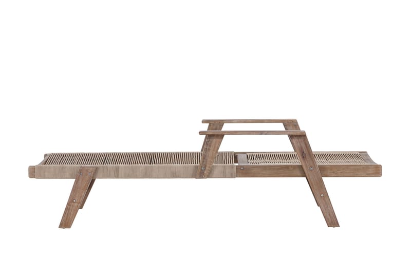 Little John Aurinkotuoli 200x72 cm - Ruskea - Puutarhakalusteet - Puutarhatuoli - Aurinkotuoli