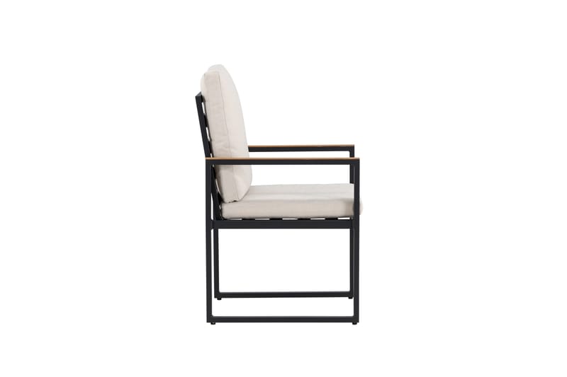 Aspvik Ruokatuoli Musta - Venture Home - Puutarhakalusteet - Puutarhatuoli - Karmituoli ulos