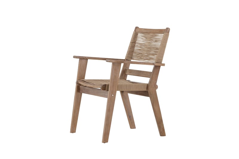 Nojatuoli Peter - Ruskea - Puutarhakalusteet - Puutarhatuoli - Karmituoli ulos