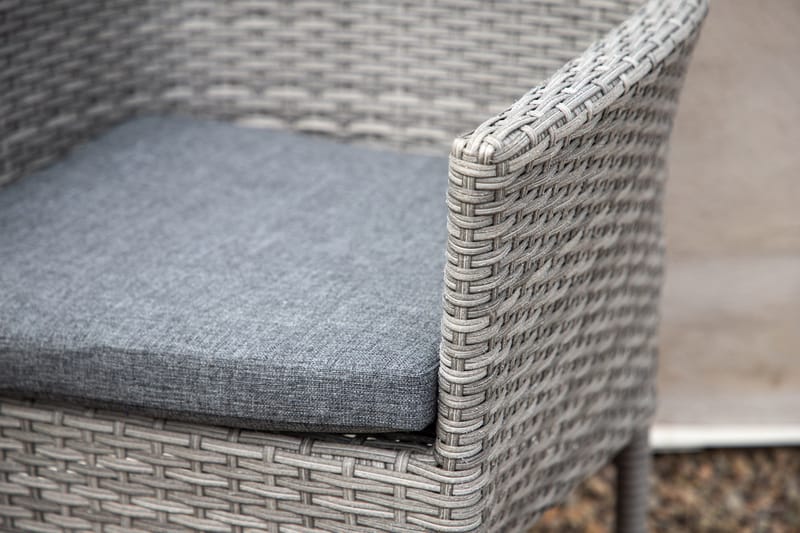 Nojatuoli Malina - Harmaa - Puutarhakalusteet - Puutarhatuoli - Karmituoli ulos