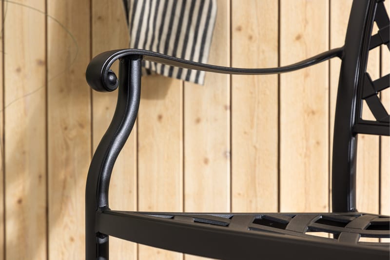 Nojatuoli Òbidos - Ruskea - Puutarhakalusteet - Puutarhatuoli - Karmituoli ulos