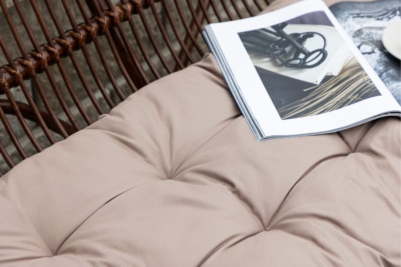 Aurinkosänky Nella - Musta - Puutarhakalusteet - Ulkosohva & puutarhapenkki - Puutarhapenkki & ulkopenkki