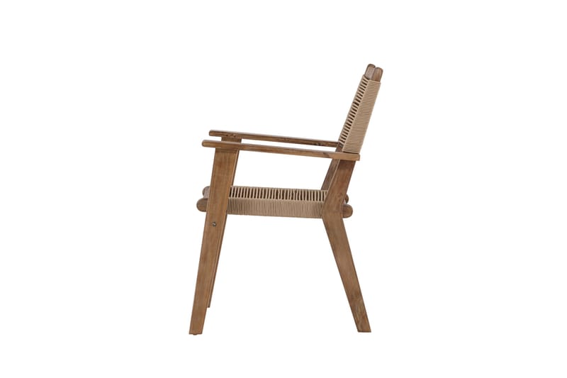 Nojatuoli Peter - Ruskea - Puutarhakalusteet - Puutarhatuoli - Karmituoli ulos