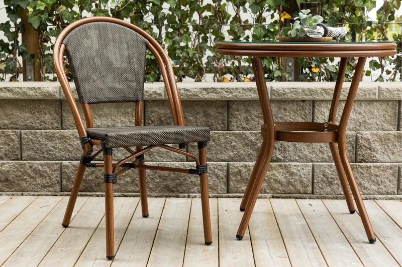 Guarda Ruokatuoli 50 cm - Musta - Puutarhakalusteet - Puutarhatuoli - Karmituoli ulos