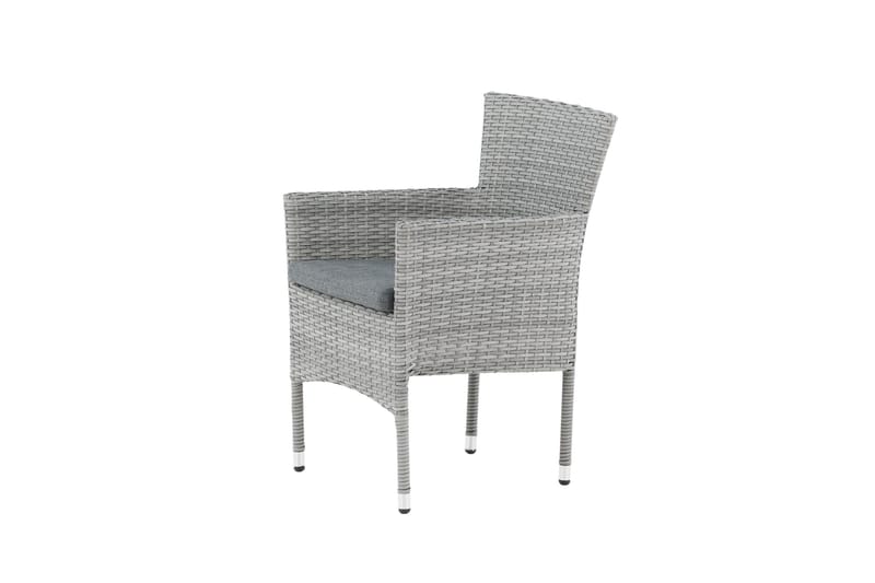 Nojatuoli Malina - Harmaa - Puutarhakalusteet - Puutarhatuoli - Karmituoli ulos