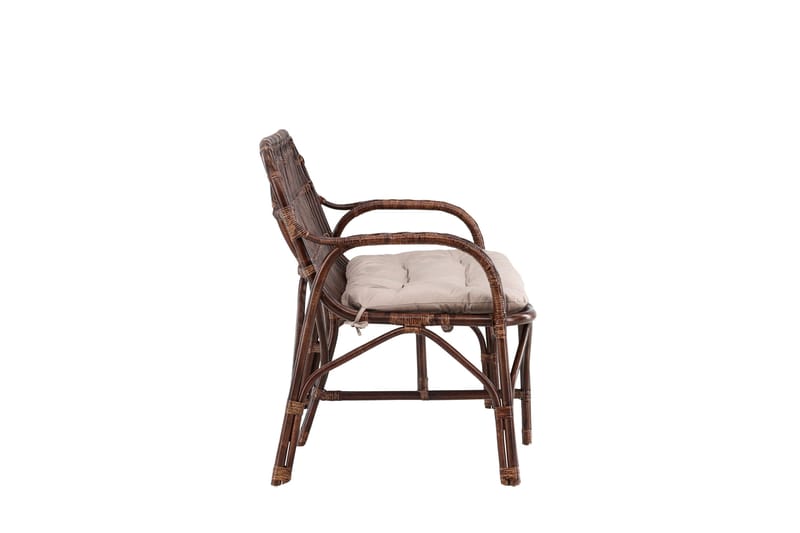 Aurinkosänky Nella - Musta - Puutarhakalusteet - Ulkosohva & puutarhapenkki - Puutarhapenkki & ulkopenkki