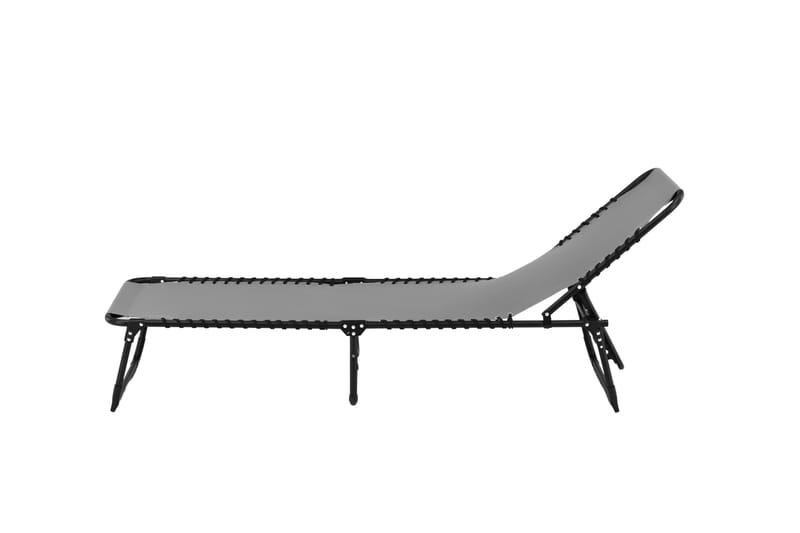 Aurinkotuoli Majken 60x190 cm - Harmaa - Puutarhakalusteet - Puutarhatuoli - Aurinkotuoli