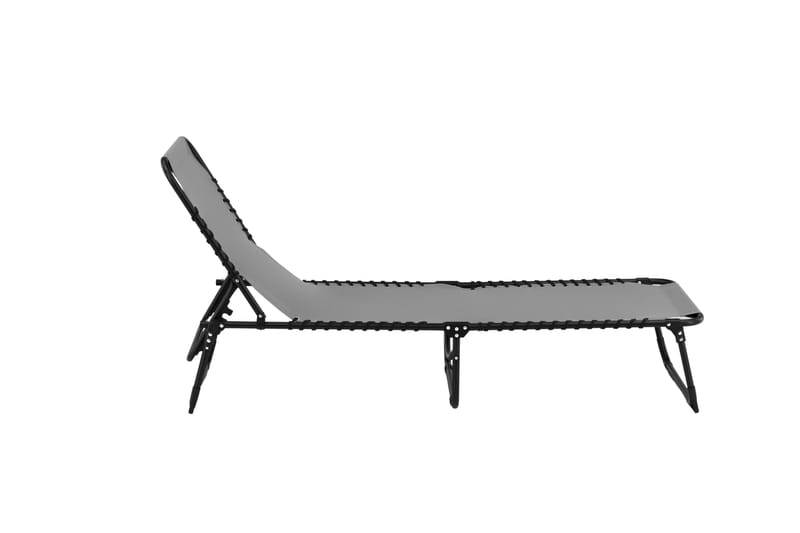 Aurinkotuoli Majken 60x190 cm - Harmaa - Puutarhakalusteet - Puutarhatuoli - Aurinkotuoli