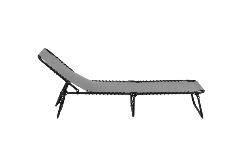 Aurinkotuoli Majken 60x190 cm - Harmaa - Puutarhakalusteet - Puutarhatuoli - Aurinkotuoli