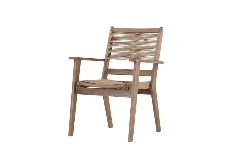 Nojatuoli Peter - Ruskea - Puutarhakalusteet - Puutarhatuoli - Karmituoli ulos