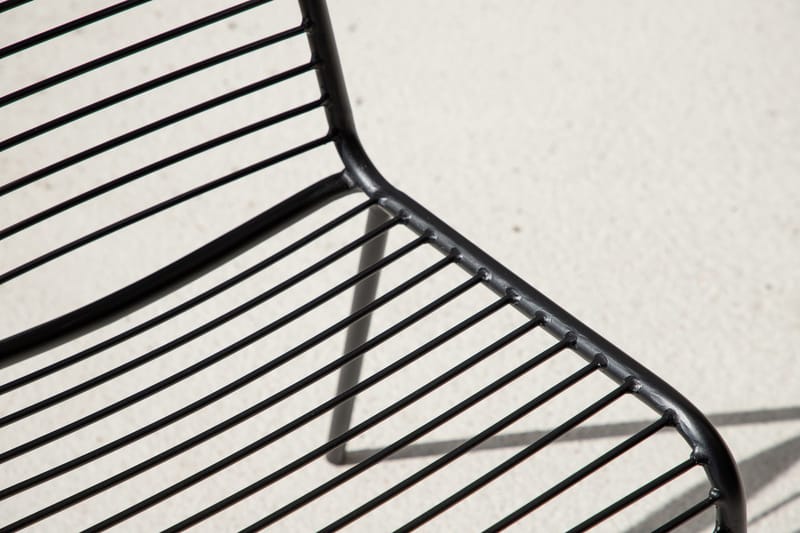 Ruokatuoli Panjin 50 cm - Musta - Puutarhakalusteet - Puutarhatuoli - Karmituoli ulos