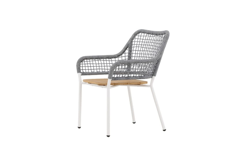 Ulkotuoli Amora - Harmaa - Puutarhakalusteet - Puutarhatuoli - Ulkotilan nojatuolit