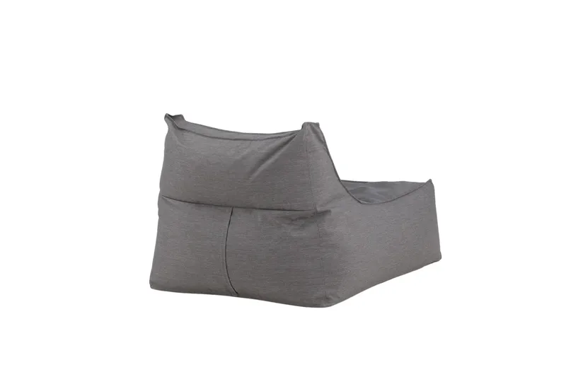 Jakkara Redang - Tummanharmaa - Puutarhakalusteet - Puutarhatuoli - Jalkarahi & jakkara ulkokäyttöön