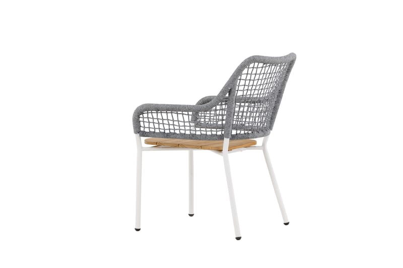 Ulkotuoli Amora - Harmaa - Puutarhakalusteet - Puutarhatuoli - Ulkotilan nojatuolit