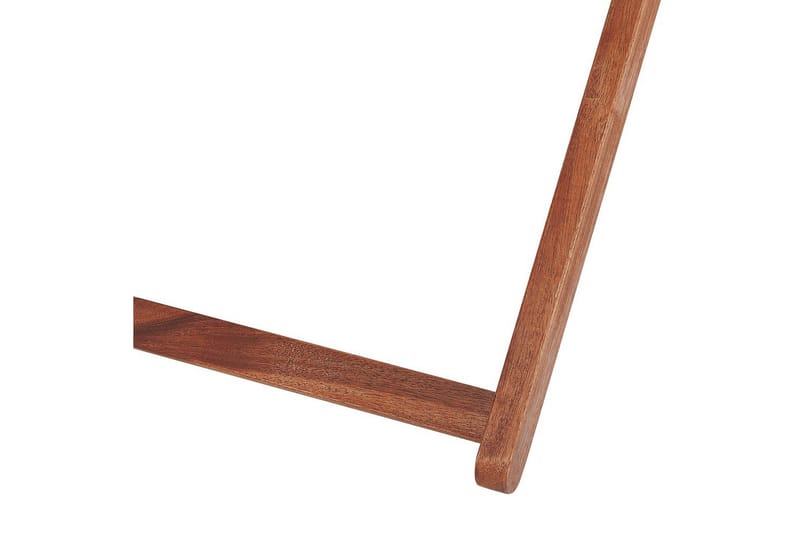 2 kappaletta aurinkotuoleja Anzio - tumma puu/off-white/beige - Puutarhakalusteet - Puutarhatuoli - Aurinkotuoli