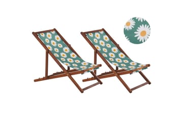 2 kappaletta aurinkotuoleja Anzio