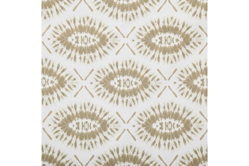 2 kappaletta aurinkotuoleja Anzio - tumma puu/off-white/beige - Puutarhakalusteet - Puutarhatuoli - Aurinkotuoli