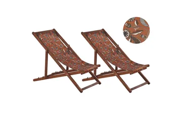 2 kappaletta aurinkotuoleja Anzio