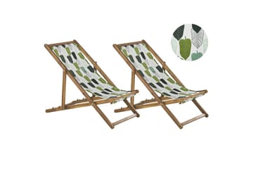 2 kappaletta aurinkotuoleja Anzio