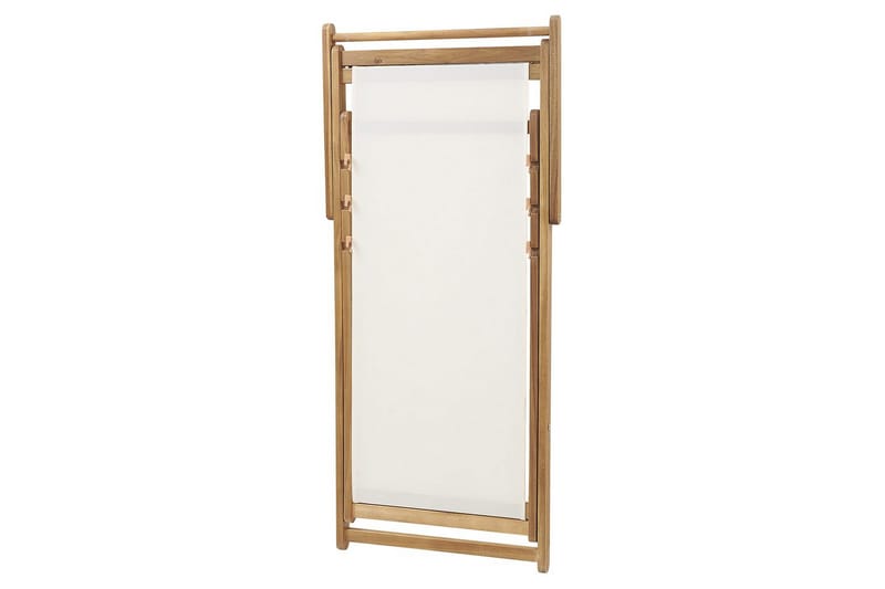 2 kappaletta aurinkotuoleja Anzio - vaalea puu/off-white eläinkuvio - Puutarhakalusteet - Puutarhatuoli - Aurinkotuoli