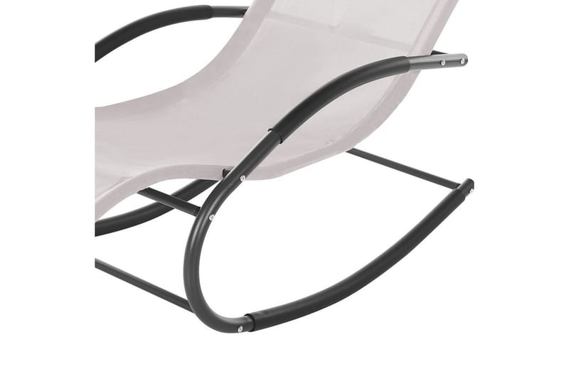 Auringonottovuode Carano II - Beige, musta - Puutarhakalusteet - Puutarhatuoli - Aurinkosänky & aurinkovaunu