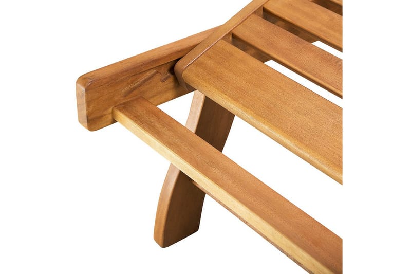 Auringonottovuode Java - Vaalea puu - Puutarhakalusteet - Puutarhatuoli - Aurinkosänky & aurinkovaunu