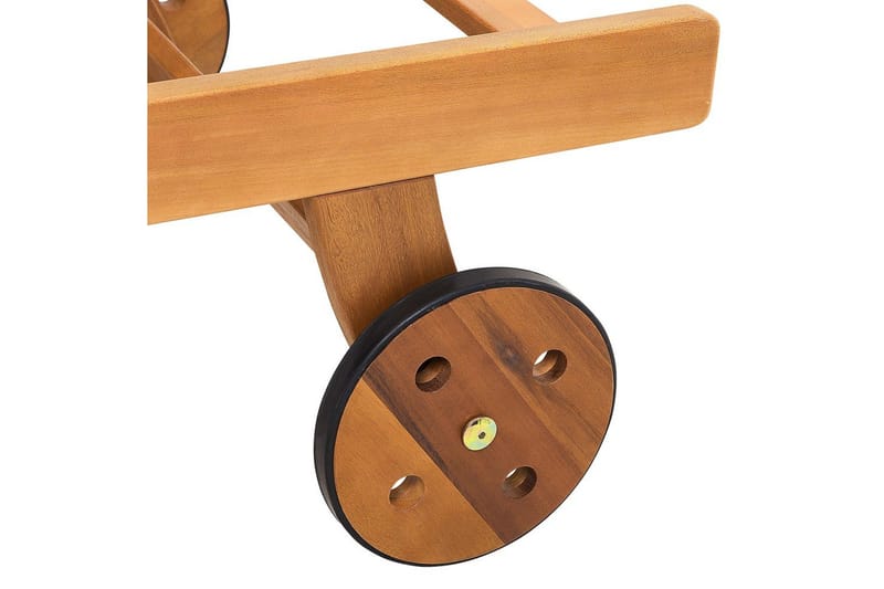 Auringonottovuode Java - Vaalea puu - Puutarhakalusteet - Puutarhatuoli - Aurinkosänky & aurinkovaunu