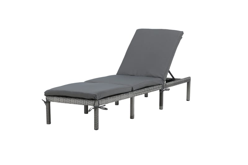 Aurinkosänky Bilbao pehmusteella, Harmaa