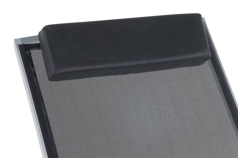 Aurinkosänky Catania II 66x190 cm - Musta - Puutarhakalusteet - Puutarhatuoli - Aurinkosänky & aurinkovaunu