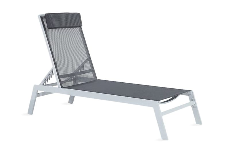 Aurinkosänky Catania II 66x190 cm, Musta