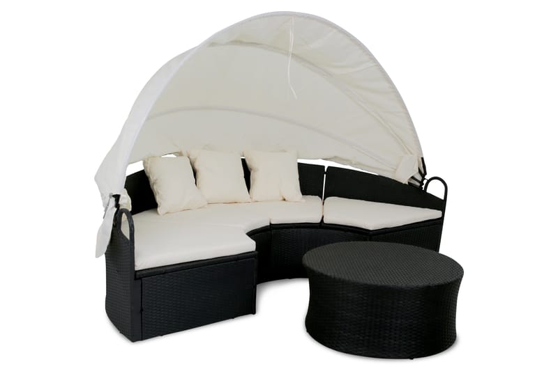 Aurinkosänky Dramsvik 230 cm - Antrasiitti - Puutarhakalusteet - Puutarhatuoli - Aurinkosänky & aurinkovaunu