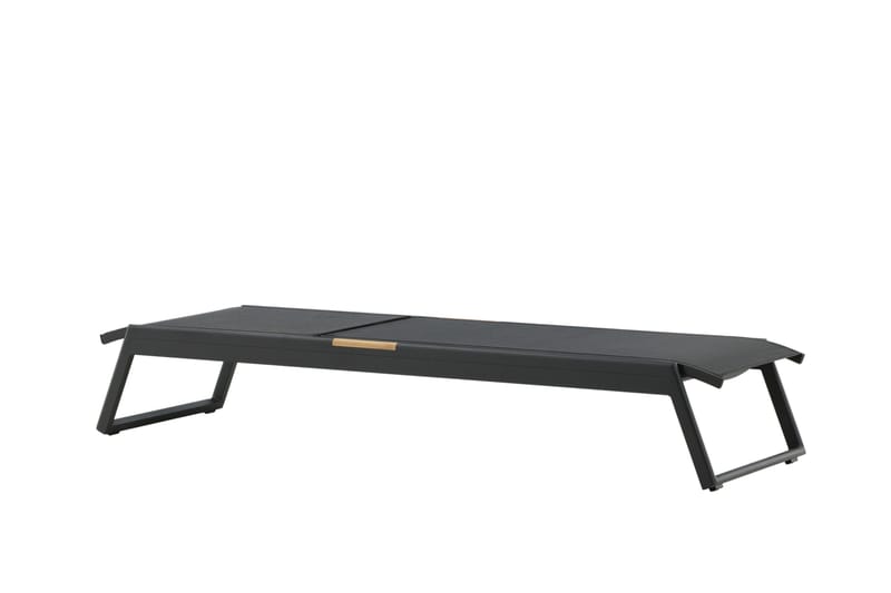 Aurinkosänky Mexico Musta - Venture Home - Puutarhakalusteet - Puutarhatuoli - Aurinkosänky & aurinkovaunu