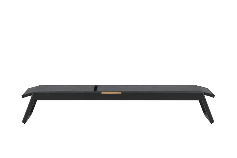 Aurinkosänky Mexico Musta - Venture Home - Puutarhakalusteet - Puutarhatuoli - Aurinkosänky & aurinkovaunu