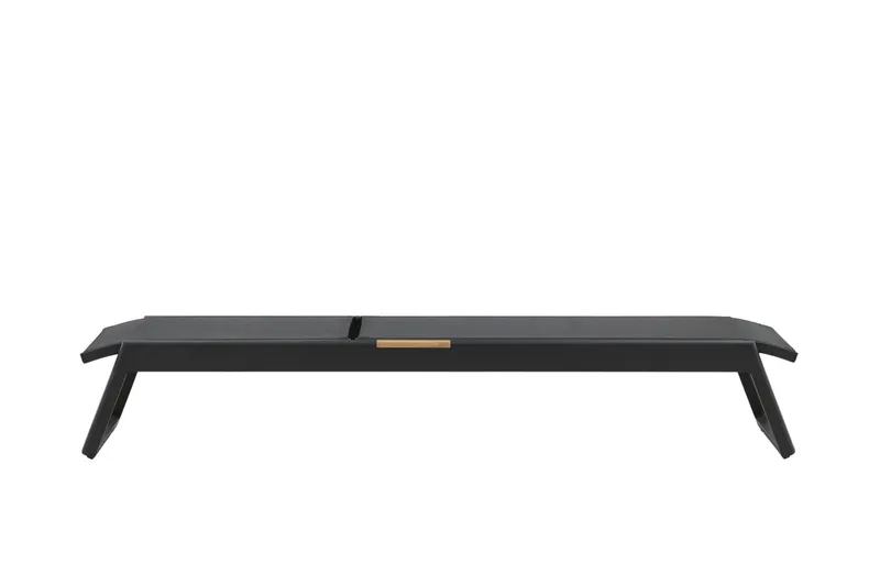 Aurinkosänky Mexico Musta - Venture Home - Puutarhakalusteet - Puutarhatuoli - Aurinkosänky & aurinkovaunu