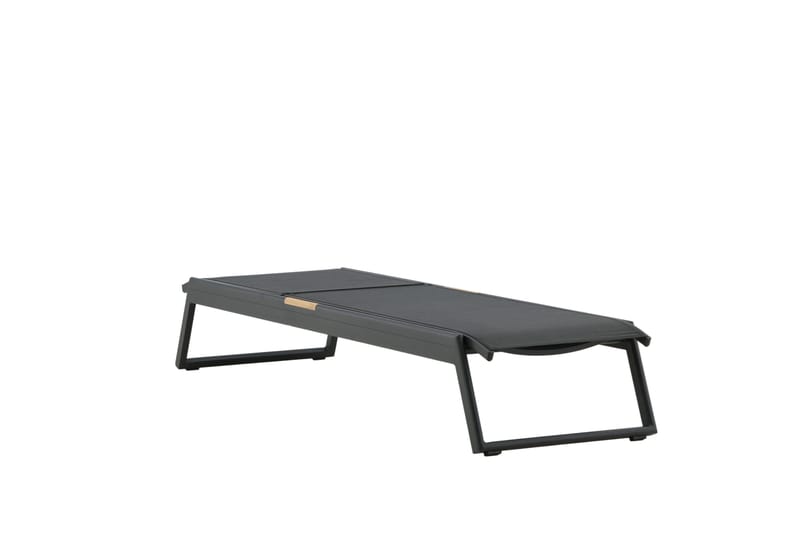 Aurinkosänky Mexico Musta - Venture Home - Puutarhakalusteet - Puutarhatuoli - Aurinkosänky & aurinkovaunu
