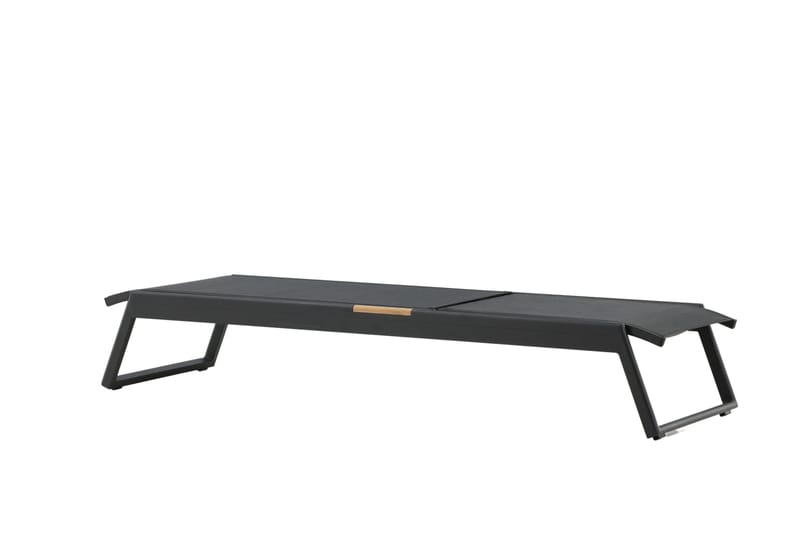 Aurinkosänky Mexico Musta - Venture Home - Puutarhakalusteet - Puutarhatuoli - Aurinkosänky & aurinkovaunu