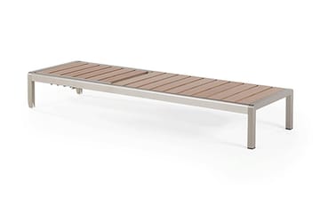 Aurinkosänky Nardo 64x93 cm - Puu/Luonnonväri - Puutarhakalusteet - Puutarhatuoli - Aurinkosänky & aurinkovaunu