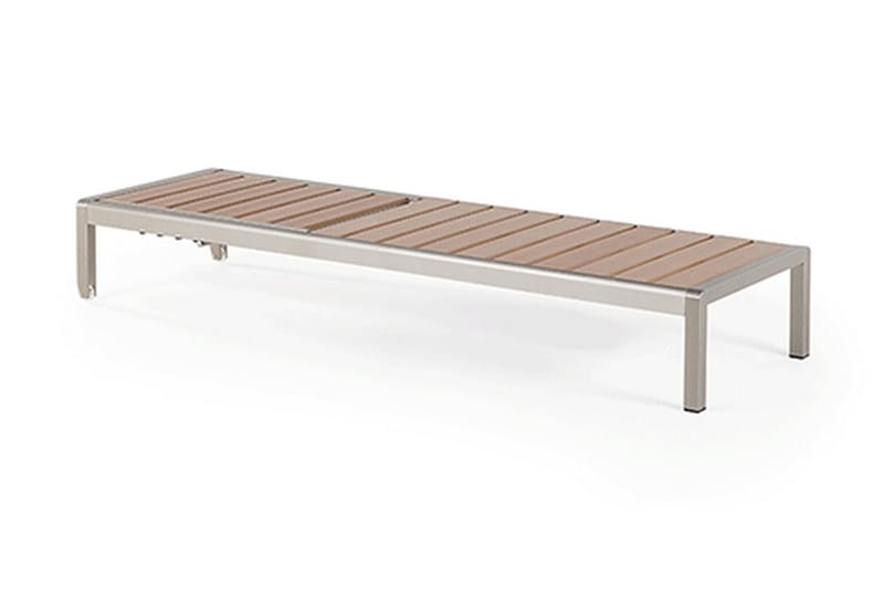 Aurinkosänky Nardo 64x93 cm - Puu/Luonnonväri - Puutarhakalusteet - Puutarhatuoli - Aurinkosänky & aurinkovaunu