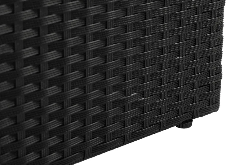 Aurinkosänky Ochovi Tupla Säädettävä - Musta/Valkoinen - Puutarhakalusteet - Puutarhatuoli - Aurinkosänky & aurinkovaunu