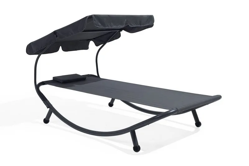 Aurinkosänky Terno 110x200 cm, Harmaa