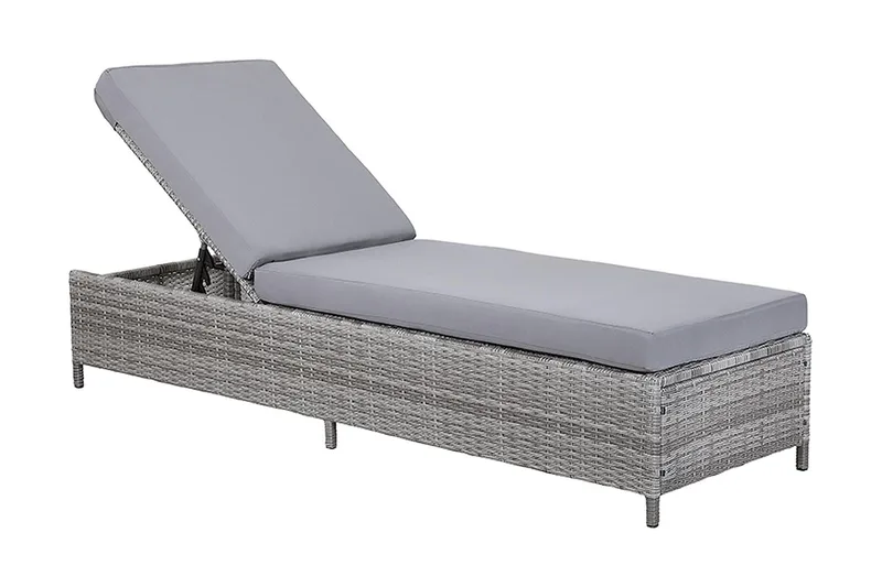 Aurinkosänky Turin II 65x201 cm - Puutarhakalusteet - Terassiryhmät - Aurinkovuode