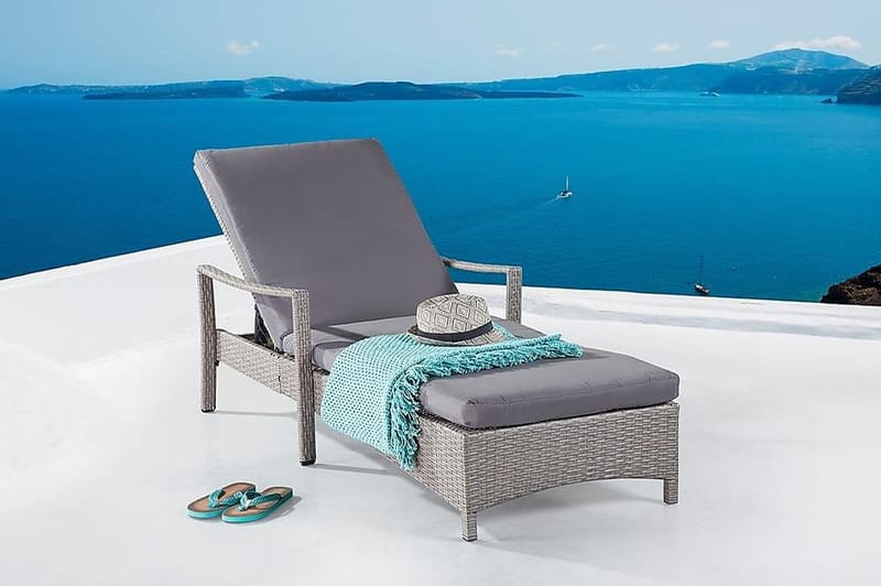 Aurinkosänky Vasto 60,5x192 cm - Puutarhakalusteet - Puutarhatuoli - Aurinkosänky & aurinkovaunu