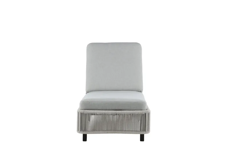 Aurinkosänky Virya - Harmaa - Puutarhakalusteet - Puutarhatuoli - Aurinkosänky & aurinkovaunu