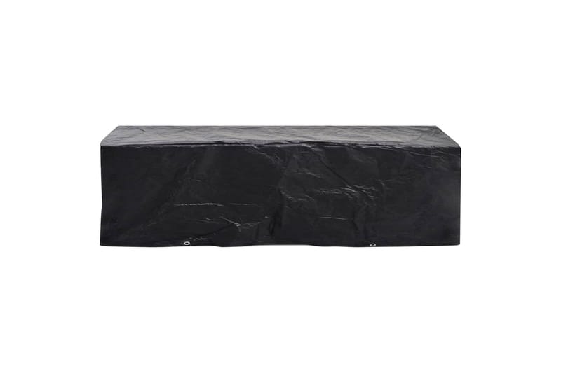 Aurinkotuolin suoja 2 kpl 8 purjerengasta 218x77x55 cm - Musta - Puutarhakalusteet - Puutarhatuoli - Aurinkosänky & aurinkovaunu